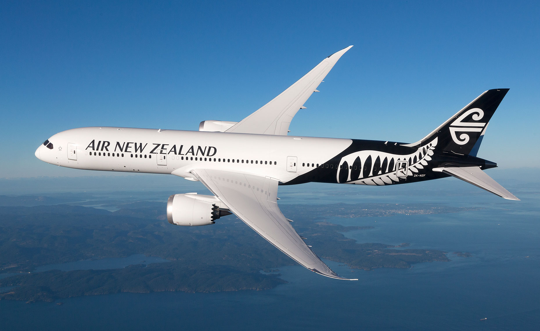 Một máy bay của hãng  Air New Zealand. Ảnh: Chad slattery