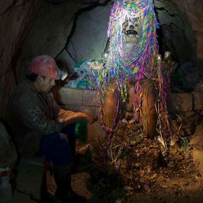 Hình nộm El Tío. Ảnh: /Getty Images